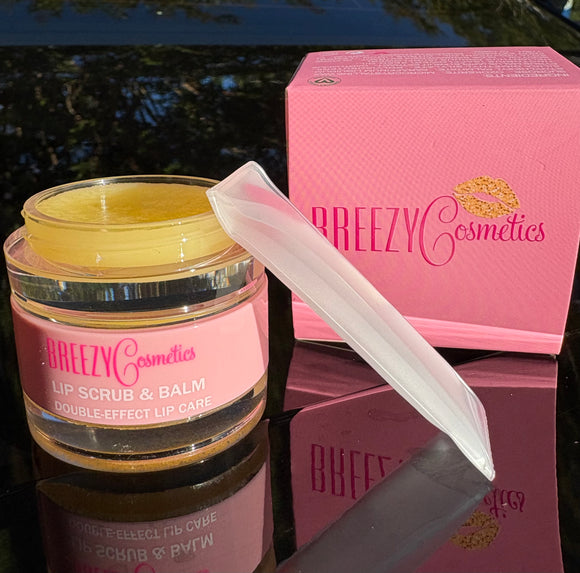Orange Lip Scrub & Balm