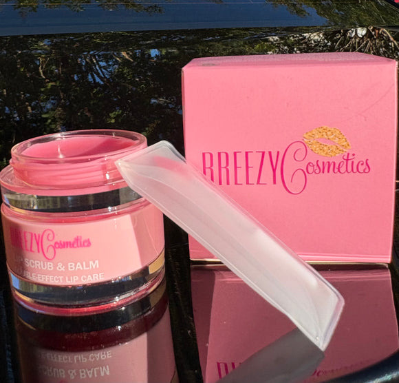 Strawberry Lip Scrub & Balm